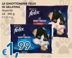 Migross Superstore Le ghiottonerie felix in gelatina offerta