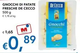 Migross Superstore Gnocchi di patate fresche De Cecco offerta