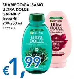 Migross Superstore Shampoo/balsamo ultra dolce Garnier offerta