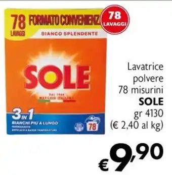 Lavatrice polvere SOLE