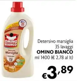 Maxi Supermercati Detersivo marsiglia Omino Bianco offerta
