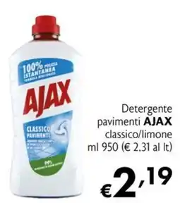 Maxi Supermercati Detergente pavimenti AJAX classico offerta