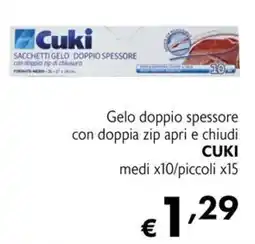 Maxi Supermercati Gelo doppio spessore CUKI offerta