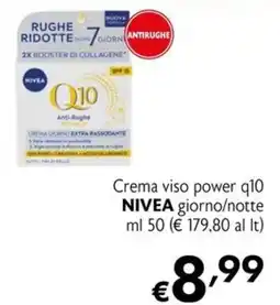 Maxi Supermercati Crema viso power q10 NIVEA giorno/notte offerta