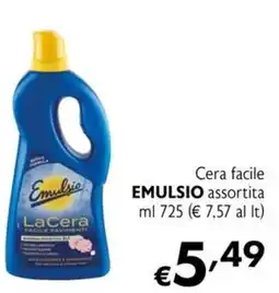 Maxi Supermercati Cera facile EMULSIO assortita offerta