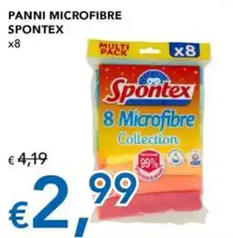Migross Superstore Panni microfibra Spontex offerta