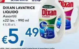 Migross Superstore Dixan lavatrice liquido offerta