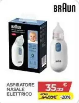 Bimbo Store Aspiratore nasale elettrico Braun offerta
