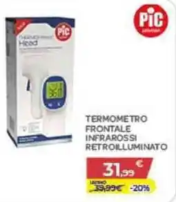 Bimbo Store Termometro frontale infrarossi retroilluminato PIC offerta