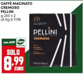 Caffè macinato cremoso Pellini