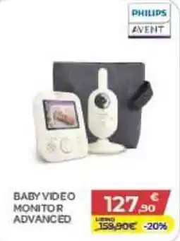 Bimbo Store Philips Avent baby video monitor advanced offerta