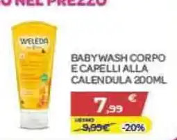 Bimbo Store Weleda baby wash corpo e capelli alla calendula offerta