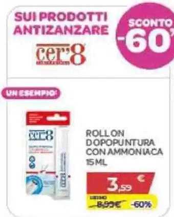 Roll on dopopuntura con ammoniaca cer'8