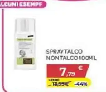 Spray talco nontalco