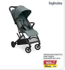 Bimbo Store Inglesina Passeggino Sketch Pine Green offerta