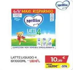 Bimbo Store Latte liquido 4 Mellin offerta