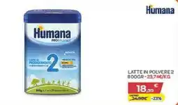 Bimbo Store Humana Latte in polvere 2 offerta