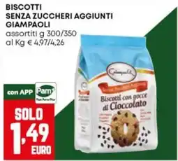 Panorama Biscotti con gocce di Cioccolato Giampaoli offerta