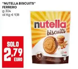 Panorama Nutella biscuits Ferrero offerta