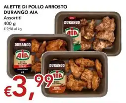 Migross Superstore Alette di pollo arrosto Durango AIA offerta
