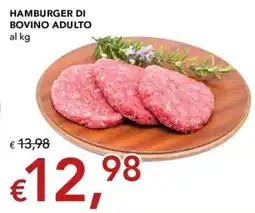 Migross Superstore Hamburger di bovino adulto offerta