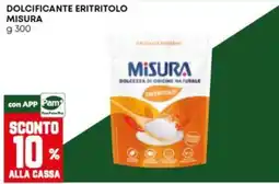 Panorama Dolcificante eritritolo Misura offerta