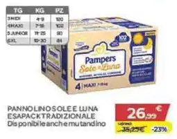 Bimbo Store Pannolino Sole e Luna offerta