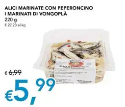 Migross Superstore Alici marinate con peperoncino I marinati di Vongoplà offerta