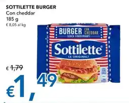 Migross Superstore Sottilette burger con cheddar offerta