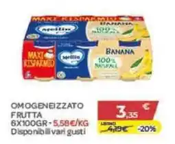 Bimbo Store Sapilina omogeneizzato frutta offerta