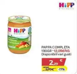 Bimbo Store Pappa completa HiPP offerta