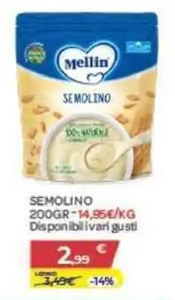 Bimbo Store Mellin semolino offerta
