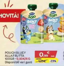 Bimbo Store Pouch Bluey alla frutta offerta