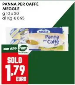 Panorama Panna per Caffè Meggle offerta