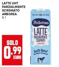 Panorama Latte UHT parzialmente scremato Arborea offerta