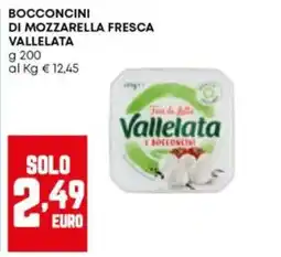 Panorama Bocconcini di mozzarella fresca Vallelata offerta