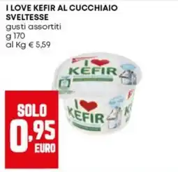 Panorama I love kefir al cucchiaino offerta
