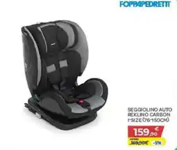 Bimbo Store Seggiolino auto Reklino Carbon offerta