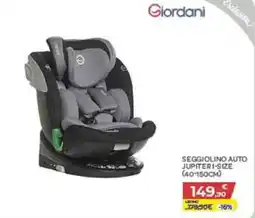 Bimbo Store Giordani Seggiolino auto Jupiter i-size offerta