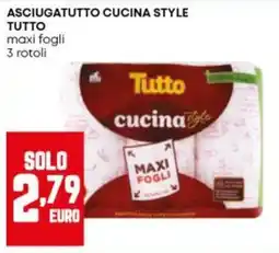 Panorama Asciugatutto cucina style Tutto maxi fogli offerta