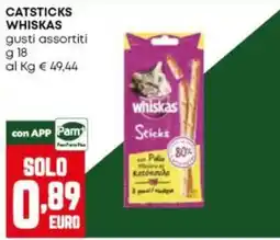 Panorama Whiskas CatSticks offerta