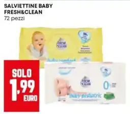 Panorama Salviettine baby Fresh&Clean offerta
