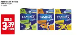 Panorama Assorbenti interni Tampax&Go offerta
