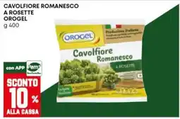 Panorama Cavolfiore Romanesco a Rosette Orogel offerta