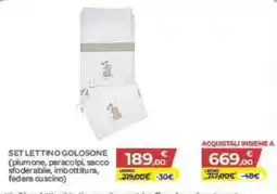 Bimbo Store Set lettino golosone offerta