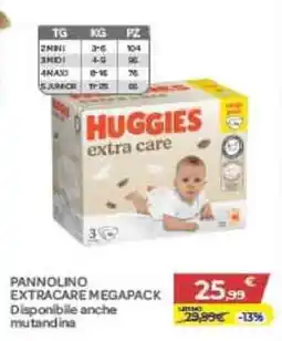 Bimbo Store Pannolino Huggies extracare offerta