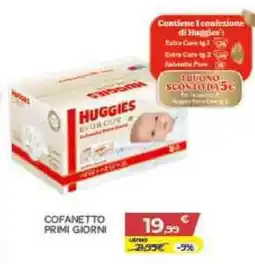 Bimbo Store Cofanetto primi giorni Huggies Extra Care offerta