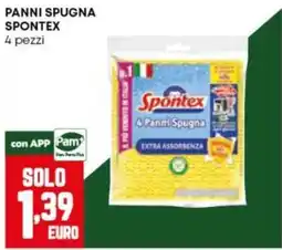 Panorama Panni spugna Spontex offerta