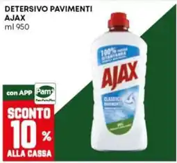 Panorama Detersivo pavimenti Ajax offerta