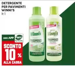 Panorama Detergente per pavimenti Winni's offerta